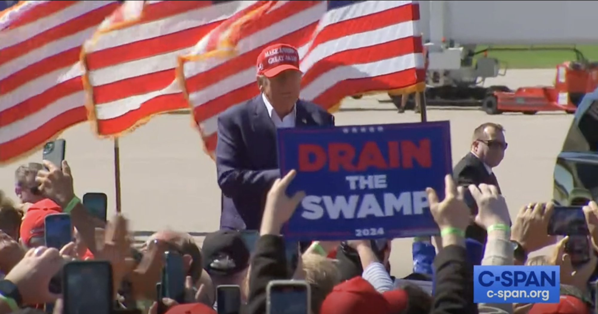 President-Elect Donald J. Trump at Sept. 7 rally in Mosinee, Wisconsin: